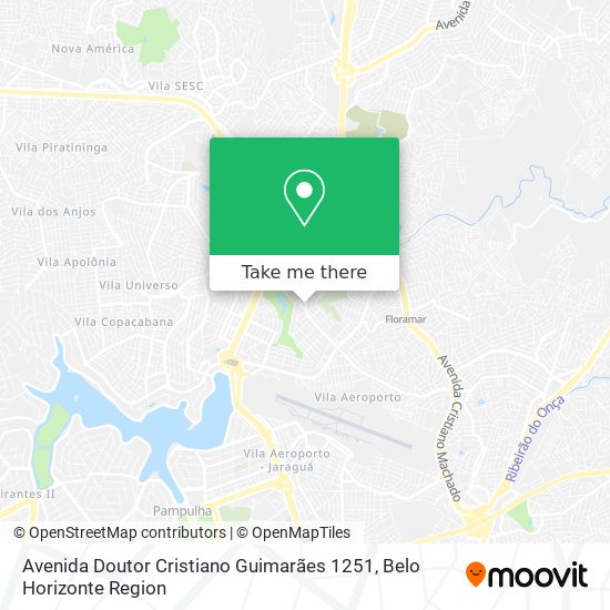Avenida Doutor Cristiano Guimarães 1251 map