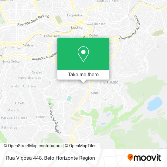 Rua Viçosa 448 map