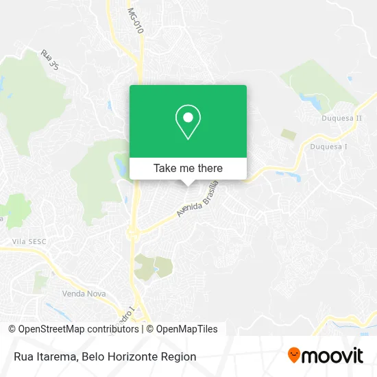 Rua Itarema map