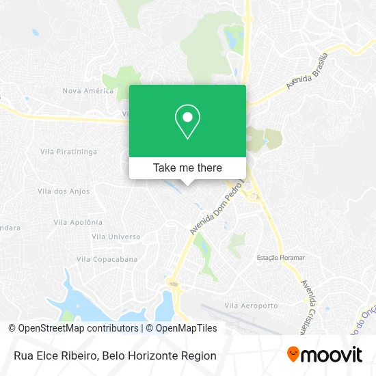 Rua Elce Ribeiro map