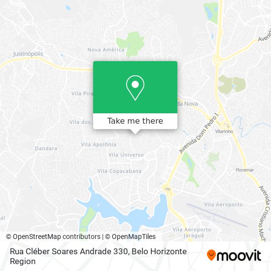 Rua Cléber Soares Andrade 330 map