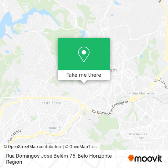 Rua Domingos José Belém 75 map