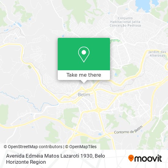 Avenida Edméia Matos Lazaroti 1930 map