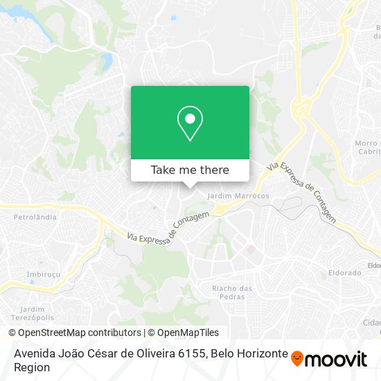 Avenida João César de Oliveira 6155 map