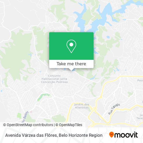 Avenida Várzea das Flôres map