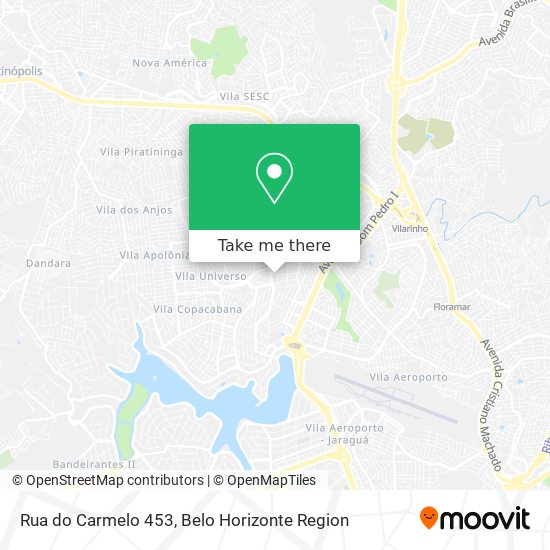 Rua do Carmelo 453 map
