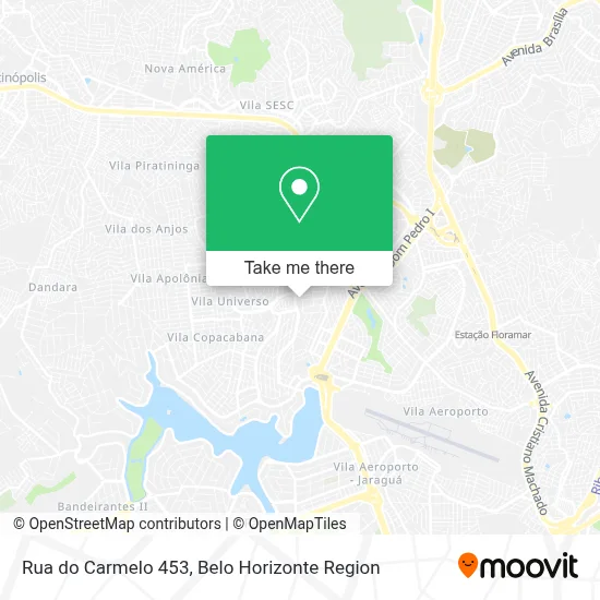 Rua do Carmelo 453 map
