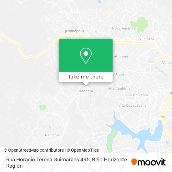 Rua Horácio Terena Guimarães 495 map