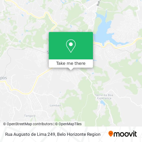 Rua Augusto de Lima 249 map