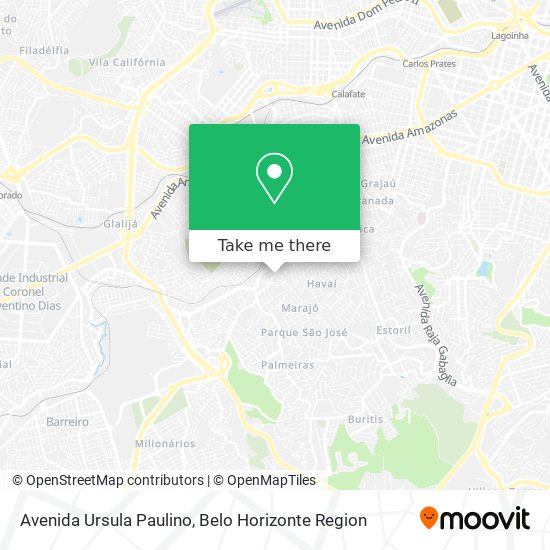 Avenida Ursula Paulino map