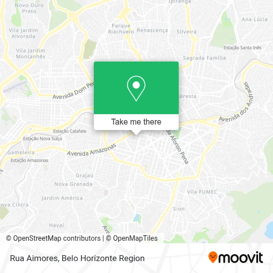 Rua Aimores map