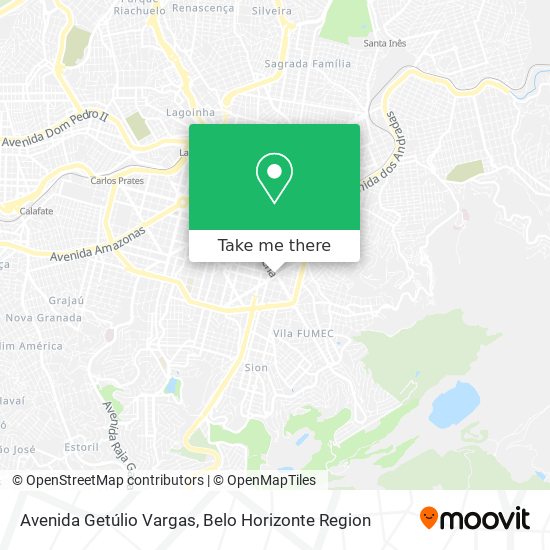 Avenida Getúlio Vargas map