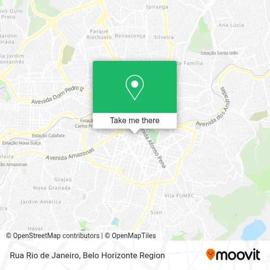 Rua Rio de Janeiro map