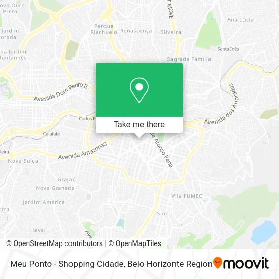 Meu Ponto - Shopping Cidade map