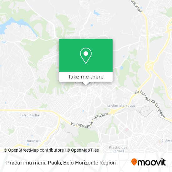Praca irma maria Paula map