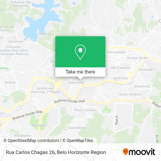 Rua Carlos Chagas 26 map