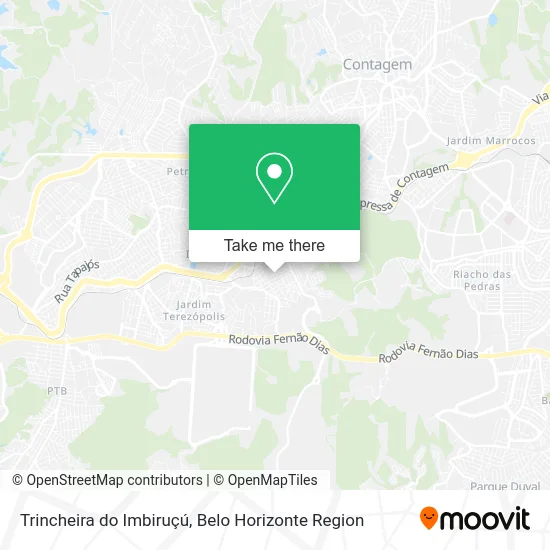 Trincheira do Imbiruçú map