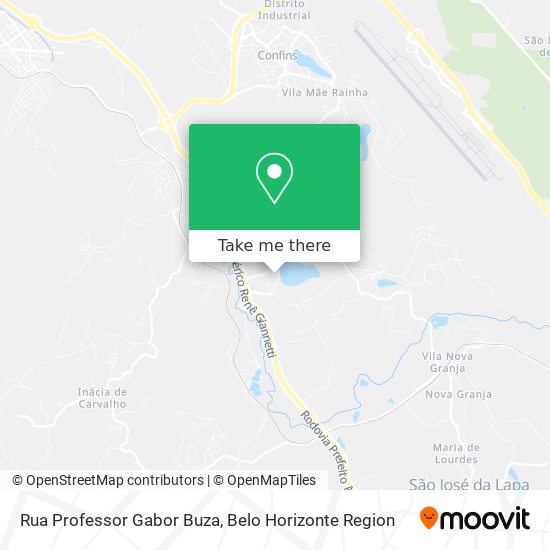 Rua Professor Gabor Buza map