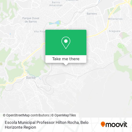 Escola Municipal Professor Hilton Rocha map