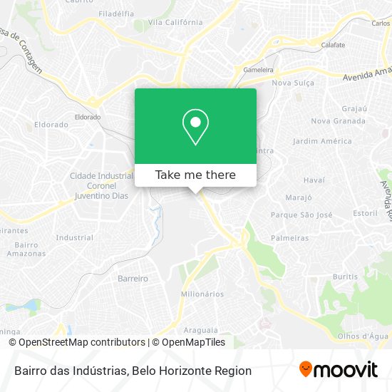 Bairro das Indústrias map