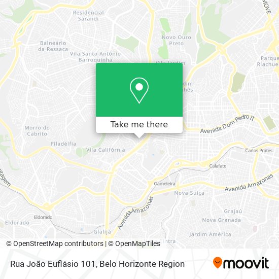 Rua João Euflásio 101 map
