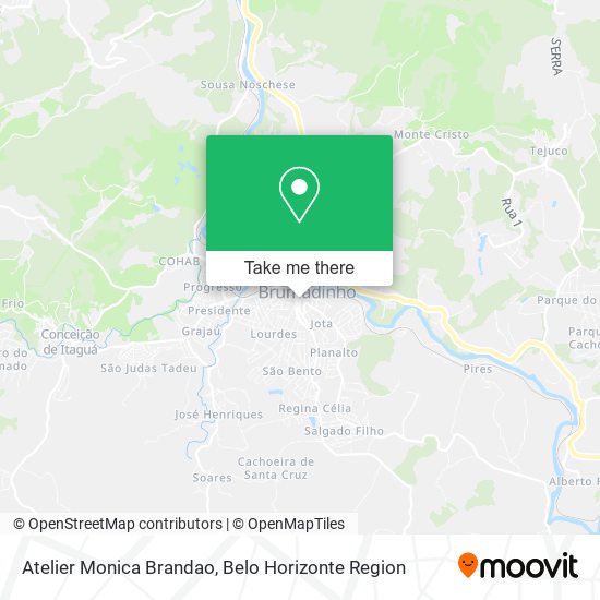 Atelier Monica Brandao map