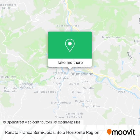 Renata Franca Semi-Joias map