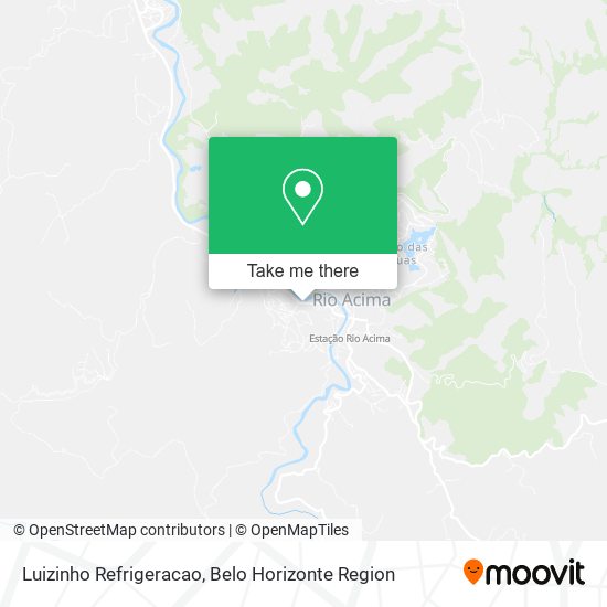 Luizinho Refrigeracao map