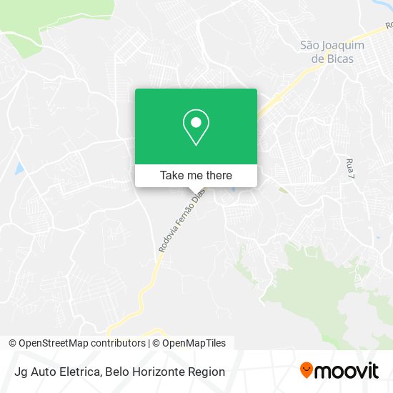 Jg Auto Eletrica map