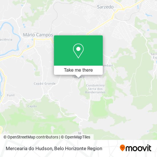 Mercearia do Hudson map