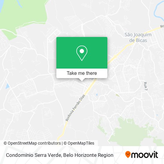 Condomínio Serra Verde map