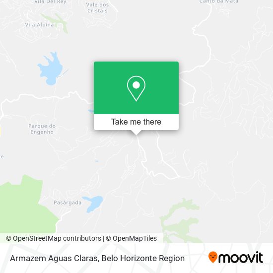 Armazem Aguas Claras map