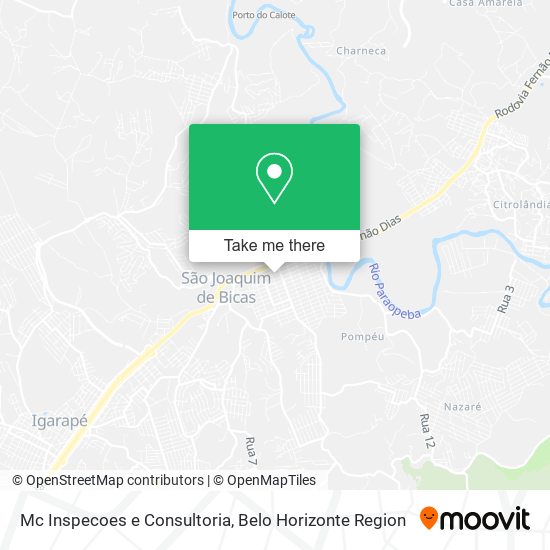Mc Inspecoes e Consultoria map