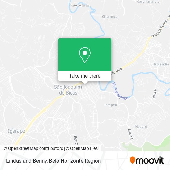 Lindas and Benny map