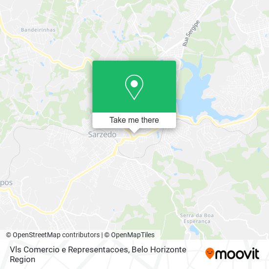 Vls Comercio e Representacoes map