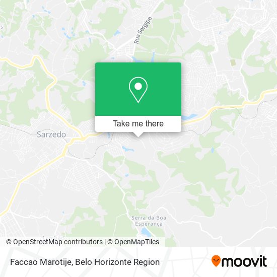 Faccao Marotije map