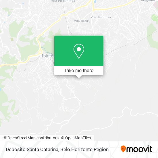 Deposito Santa Catarina map