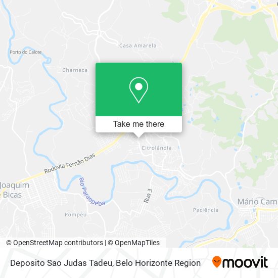 Deposito Sao Judas Tadeu map