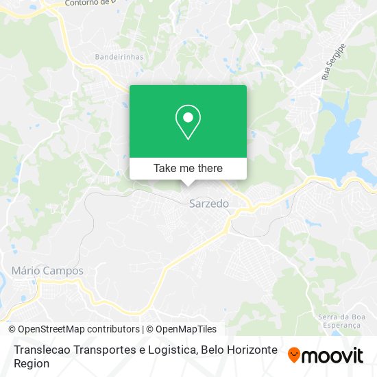 Translecao Transportes e Logistica map