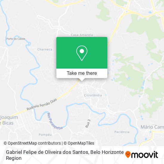 Gabriel Felipe de Oliveira dos Santos map