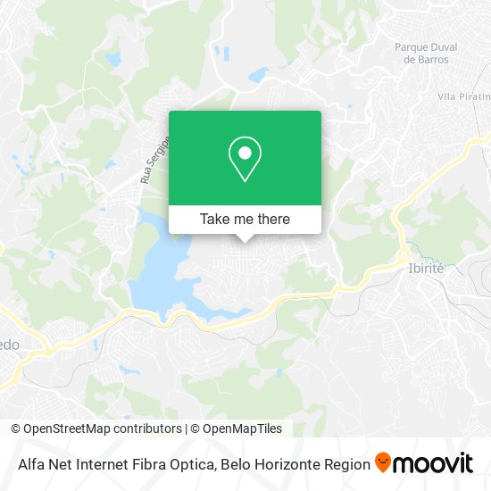 Alfa Net Internet Fibra Optica map