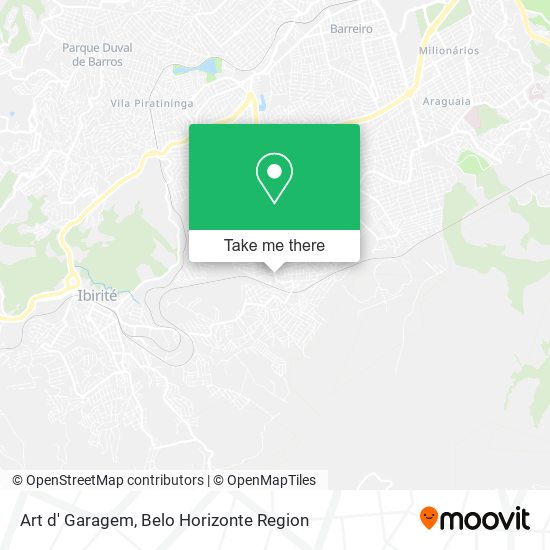 Art d' Garagem map