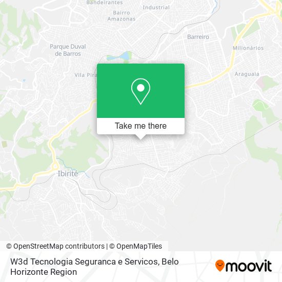 W3d Tecnologia Seguranca e Servicos map