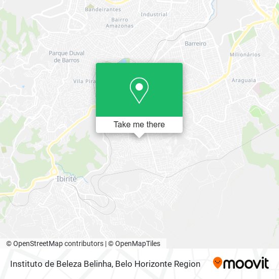 Instituto de Beleza Belinha map