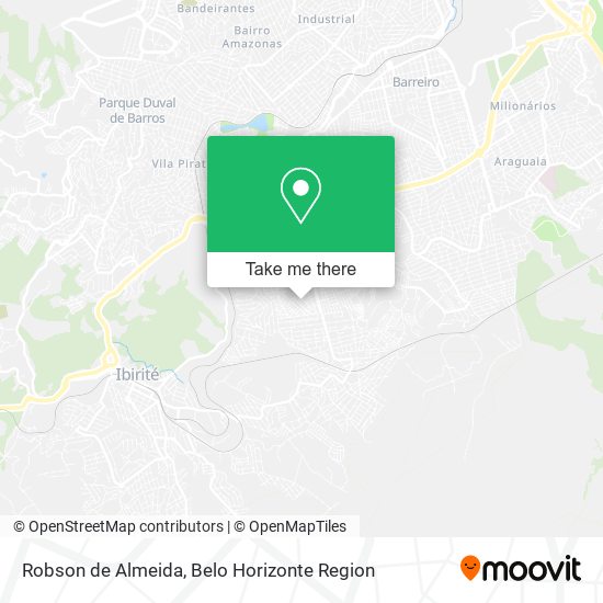 Robson de Almeida map