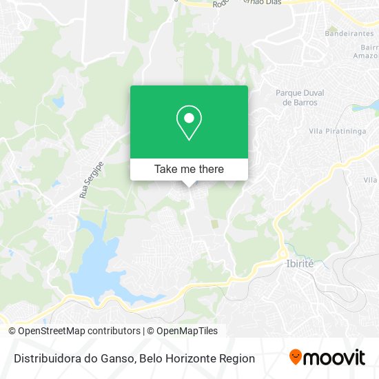 Distribuidora do Ganso map