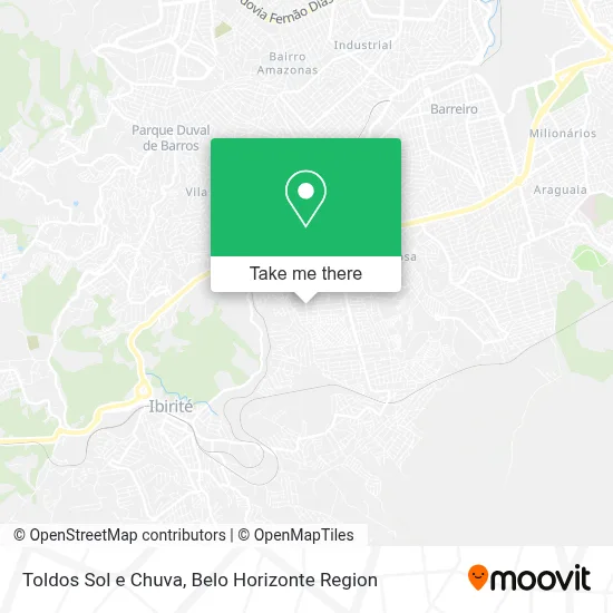 Toldos Sol e Chuva map