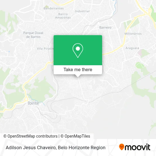 Adilson Jesus Chaveiro map