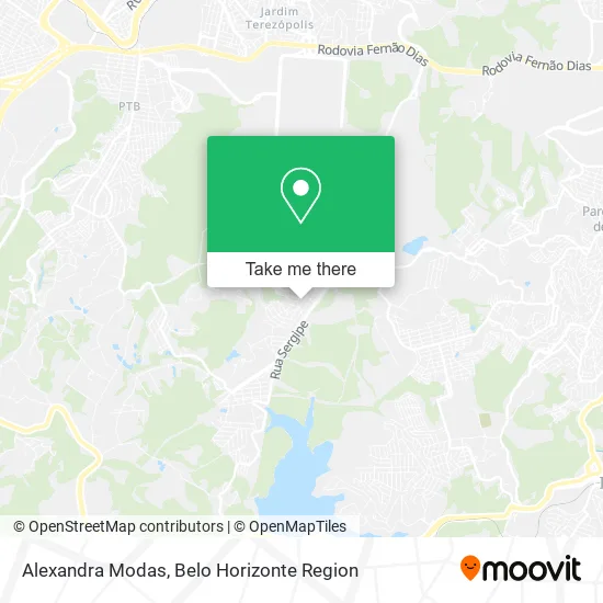 Alexandra Modas map