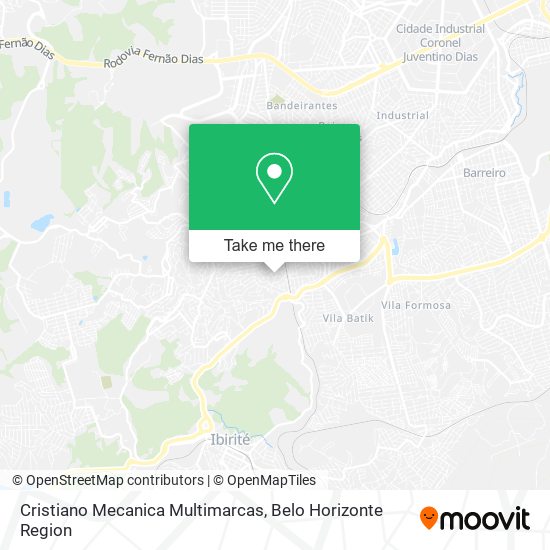 Cristiano Mecanica Multimarcas map